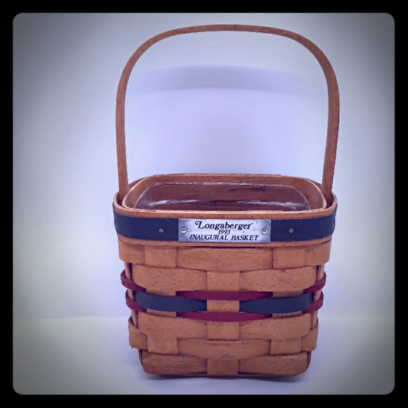 Authentic Longaberger 1993 Inaugural Basket - Picture 1 of 11